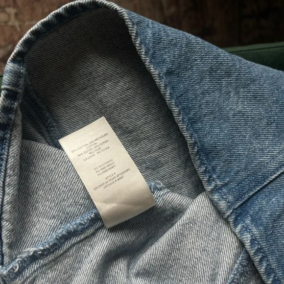 Wilfred Free Charisma denim vest - size medium - Picture 5 of 7